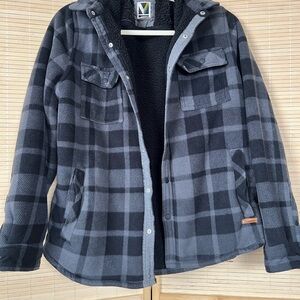 Voyager Black Fleece Jacket